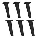 Ver imagem 1 de Pés Palito Retrô - Kit com 6 Unidades Multimóveis Preto