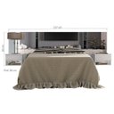 Ver imagem 3 de Cabeceira Queen com Espelho, LED e 2 Mesas de Apoio 2 Gavetas Fiorella Mavaular