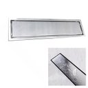 Ver imagem 1 de Ralo Linear Oculto 20cm Inox Invisivel Anti Odor Anti Inseto Banheiro Lavabo Lavanderia Resistente S