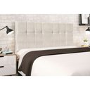 Ver imagem 3 de Cabeceira Audi X1 Bege Estofada para Cama Box Casal Queen Size 164cm Quarto Luxo