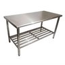 Mesa Bancada Aço Inox Multiuso 190cm Imeca - 1