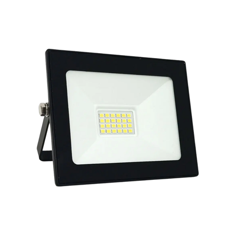 Refletor Led Loren Up 10w 6500k Preto Ip65 Bivolt Lorenzetti