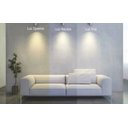 Ver imagem 6 de Painel De Led Frameless 17w quadrado 2 em 1 (embutir/sobrepor na mesma peça) 3000K Bivolt Luz