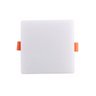 Painel De Led Frameless 32w quadrado 2 em 1 (embutir/sobrepor na mesma peça) 4000K Bivolt Luz - 1
