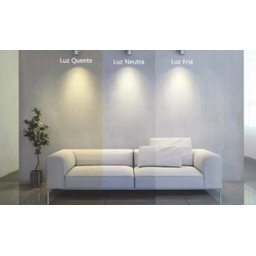 Painel Led 24W Lux Quadrado Sobrepor Branco 4000K Taschibra - 4