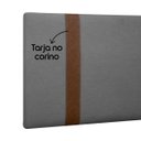 Ver imagem 3 de Painel Suspenso Cabeceira Dobrável Pietro para Cama Box Queen Size 160cm Boucle:bouclê Cinza Grafite