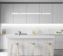 Ver imagem 2 de Pendente Led Office Branco e Dourado Lixado 3000k 18w Spotline