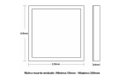 Ver imagem 4 de Painel De Led Frameless 17w quadrado 2 em 1 (embutir/sobrepor na mesma peça) 4000K Bivolt Luz
