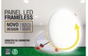 Ver imagem 5 de Painel De Led Frameless 17w redondo 2 em 1 (embutir/sobrepor na mesma peça) 4000K Bivolt Luz