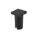 Ver imagem 1 de Balizador de Solo Preto Led Taschibra Flat 1 Facho 0.5w 3000k - Preto - Luz Quente 3000k