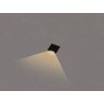 Balizador de Solo Preto Led Taschibra Flat 1 Facho 0.5w 3000k - Preto - Luz Quente 3000k - 2