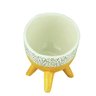 Cachepot Ceramica Bended Bright Colors Amarelo - 2