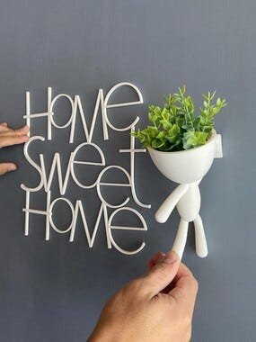 Palavra decorativa Home Sweet Home - 3
