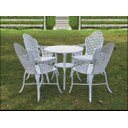 Ver imagem 4 de Conjunto de Mesa Redonda e Cadeiras com Braços para Area Externa