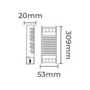 Ver imagem 2 de Fonte de Alimentação Chaveada Nordecor 24v 8,34a / 200w Bivolt Unica 7059