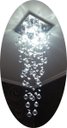 Ver imagem 2 de Lustre de cristal para sala de jantar estar com 04 lâmpadas
