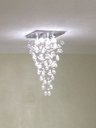 Ver imagem 1 de Lustre de cristal para sala de jantar estar com 04 lâmpadas