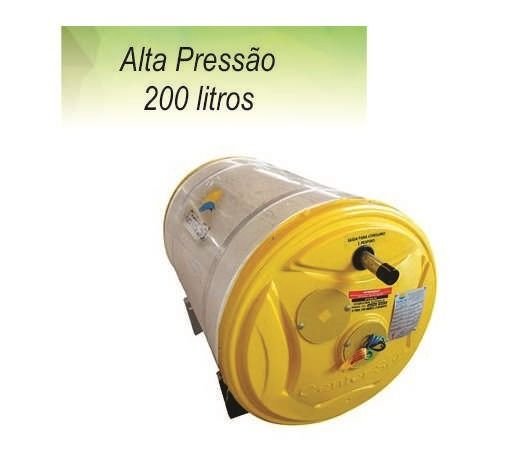 Boiler/reservatório para Aquecedor Solar 200 Litros Aço Inox 304 Alta Pressão - 5