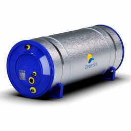 Boiler/reservatório para Aquecedor Solar 200 Litros Aço Inox 304 Alta Pressão - 1