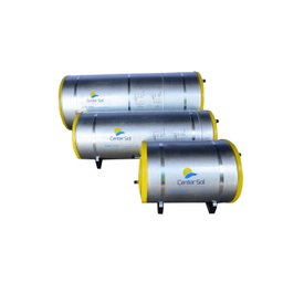 Boiler/reservatório para Aquecedor Solar 200 Litros Aço Inox 304 Alta Pressão - 6