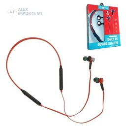 Fone de Ouvido Sem Fio Esportivo Bluetooth Flexsoft Original Bom e Barato - 2