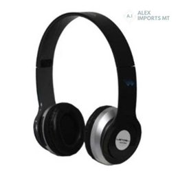 Fone de Ouvido Cartão Micro Sd, Headphone Mp3 sem Fio USB Rádio Fm e Auxiliar - 2