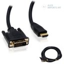 Ver imagem 2 de hdmi para dvi Cabo Monitor Comtac Hdmi Macho - Dvi Macho 1,8 Metros