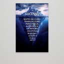 Ver mais imagens de Quadro Decorativo Iceberg do Sucesso Sala Quarto Casa Escritório