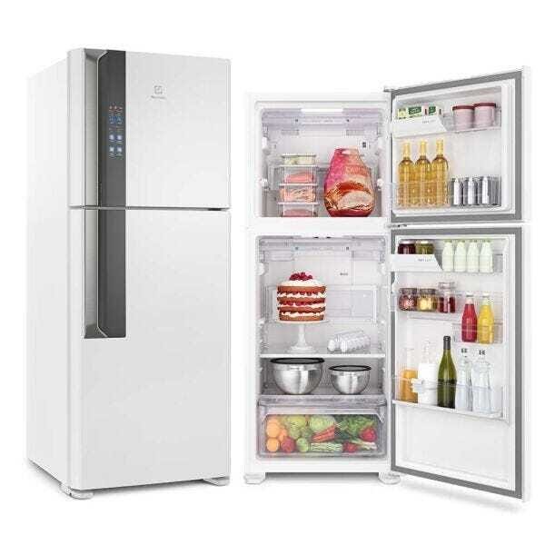 Refrigerador Electrolux Inverter Top Freezer 431l Branco 127v If55 - 1