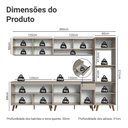 Ver imagem 4 de Armário de Cozinha Completa 300cm Nice Madesa 02