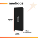 Ver imagem 3 de Multiuso Texas com 5 Nichos Interno J e a Moveis