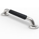 Ver imagem 1 de Barra de Apoio 30cm Inox Suporte Antiderrapante Idoso Gestante Criança Cadeirante Banheiro Box Casa 