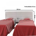 Ver imagem 3 de Cabeceira Solteiro para 2 Camas 1 Mesa de Apoio 1 Gaveta Apogeu Mavaular