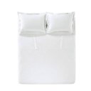 Ver imagem 2 de Jogo de Cama Solteiro King Karsten 180 Fios 3 Peças Liss Branco