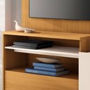 Ver imagem 6 de Home Theater Magali para Sala/ Escritório Off White Cinamomo - Bela Móveis