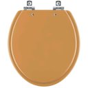 Ver imagem 1 de Assento Sanitário Soft Close Lirio Amarelo Terra para Vaso Celite