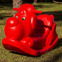 Ver imagem 4 de Gangorra Cachorrinho - Valentina Brinquedos - Cachorro Dogão - Gangorra Cavalinho