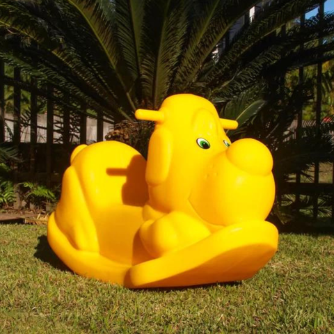 Gangorra Cachorrinho - Valentina Brinquedos - Cachorro Dogão - Gangorra Cavalinho