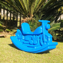 Ver imagem 4 de Gangorra Moto - Valentina Brinquedos - Motocicleta Motociclo - Gangorra Cavalinho