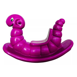 Gangorra Nhoca - Valentina Brinquedos - Minhoca Lagarta - Gangorra Cavalinho - - 1