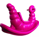 Ver imagem 2 de Gangorra Nhoca - Valentina Brinquedos - Minhoca Lagarta - Gangorra Cavalinho -