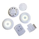 Ver imagem 4 de Lampada Led Luminaria sem Fio com Controle Remoto Kit C/ 3