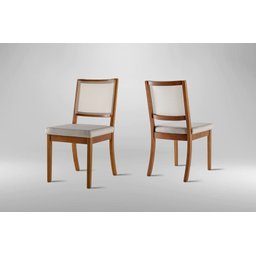 Cadeiras para Mesa de Jantar com Telinha - Fiona - Requinte Salas - 1