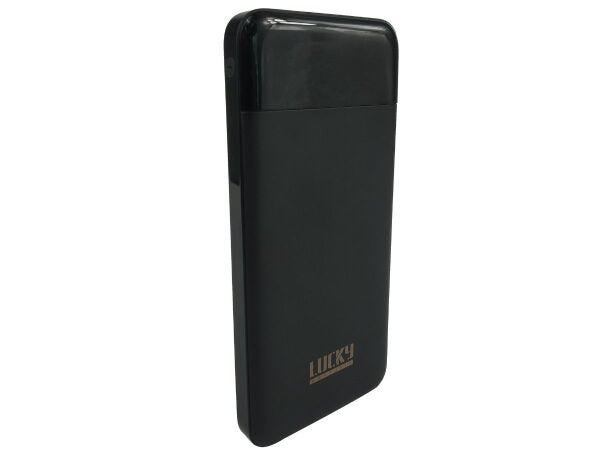 Carregador Portátil 10000mAh com Visor Digital 2 Entradas USB Lucky Amazonia Lu528 - 3