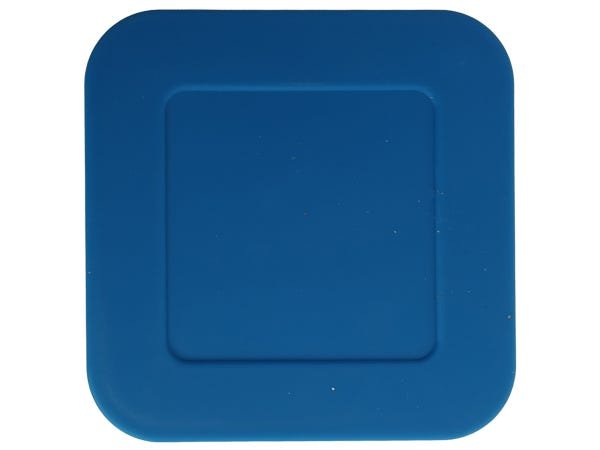 Cinzeiro de Silicone Quadrado Não Queima Não Quebra Resistente Em Borracha:Azul - 5