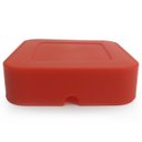 Ver imagem 5 de Cinzeiro de Silicone Quadrado Não Queima Não Quebra Resistente Em Borracha:Vermelho