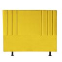 Ver imagem 2 de Cabeceira Estofada Grécia 160CM Queen Courino Amarelo - D A DECOR