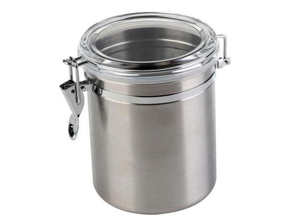 Conjunto De Potes Hermético Em Inox Tampa Acrílico Com Trava 4 Peças Art House - 3