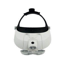 Super Lupa de Cabeça Profissional Com 5 Lentes De aumento e 2 Super Leds - 4 Super Lupa de Cabeça Profissional Com 5 Lentes De aumento e 2 Super Leds - 4
