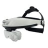 Super Lupa de Cabeça Profissional Com 5 Lentes De aumento e 2 Super Leds - 1
